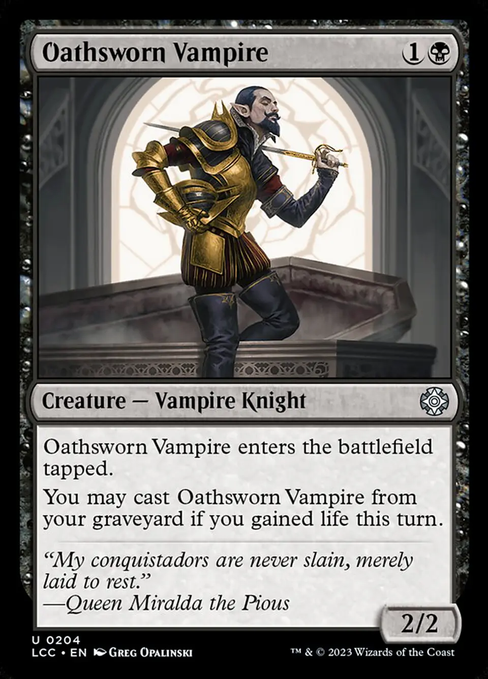 Oathsworn Vampire 1