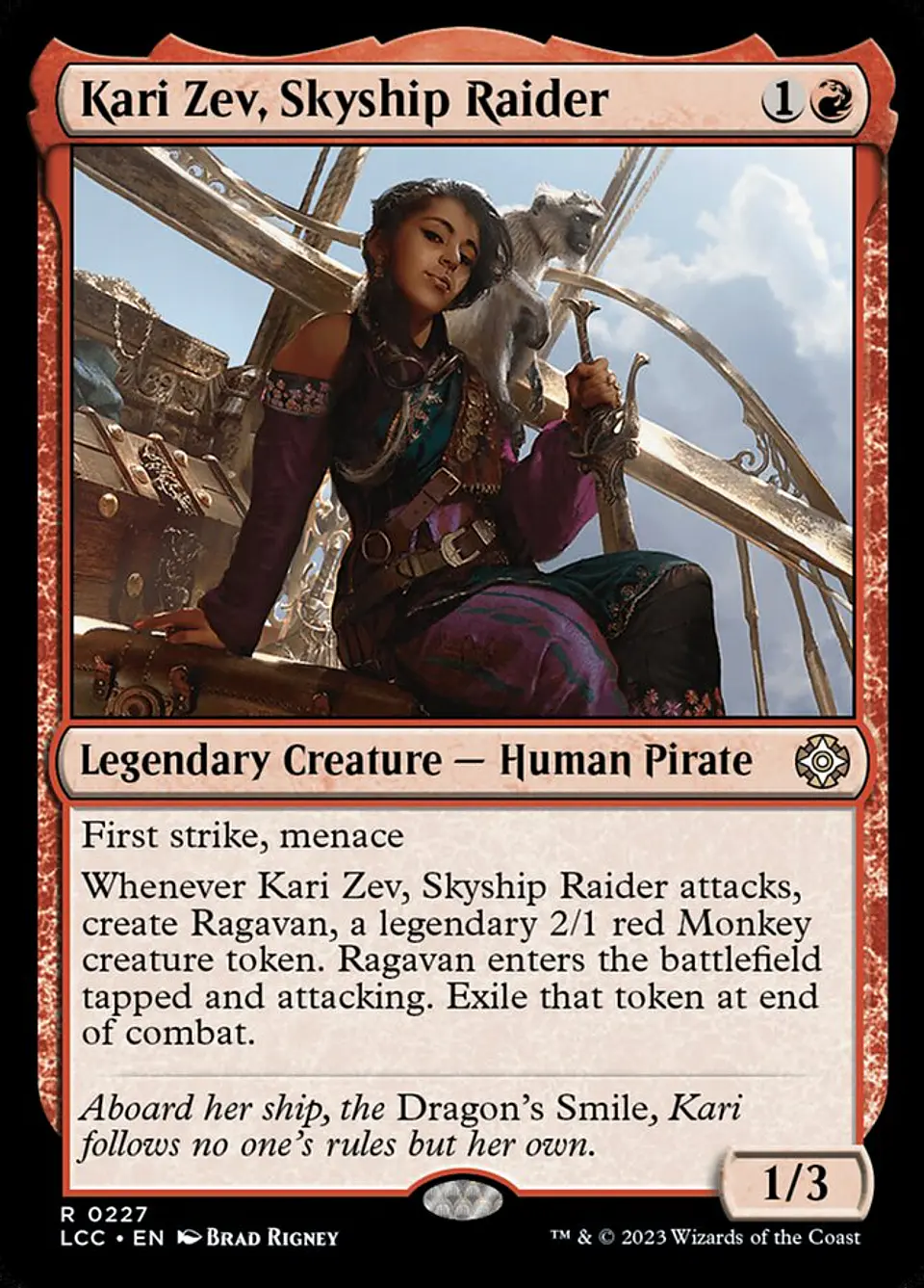Kari Zev, Skyship Raider 1