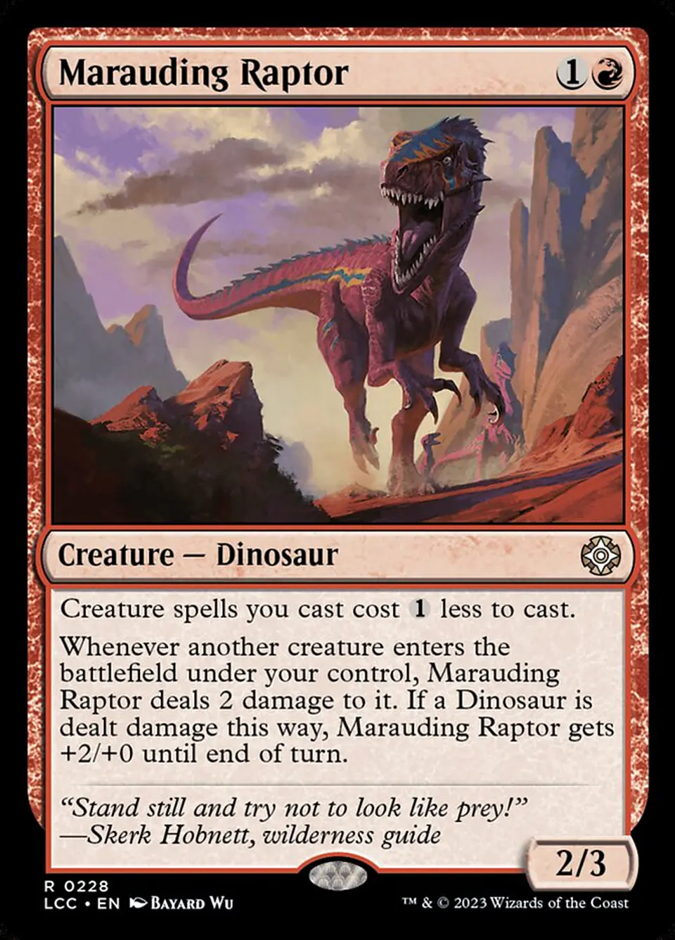 Marauding Raptor 1