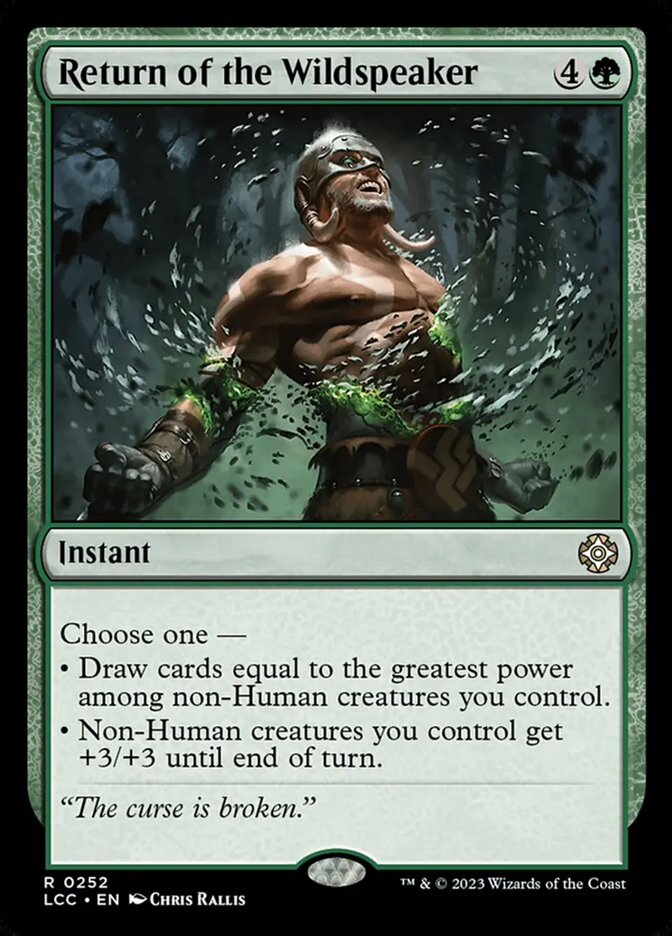 Return of the Wildspeaker 1