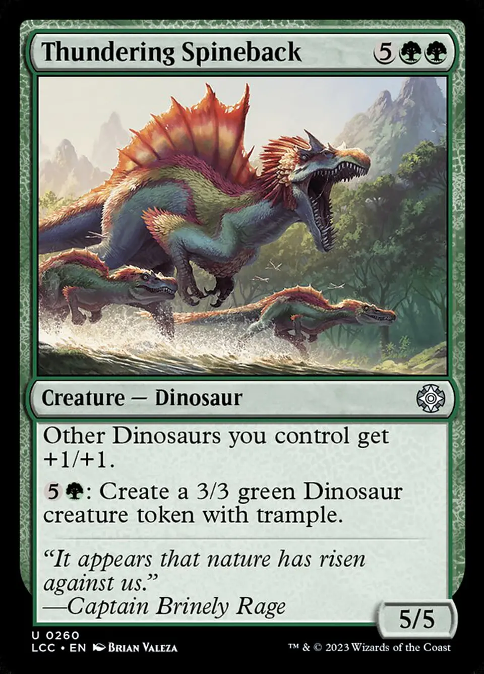 Thundering Spineback 1
