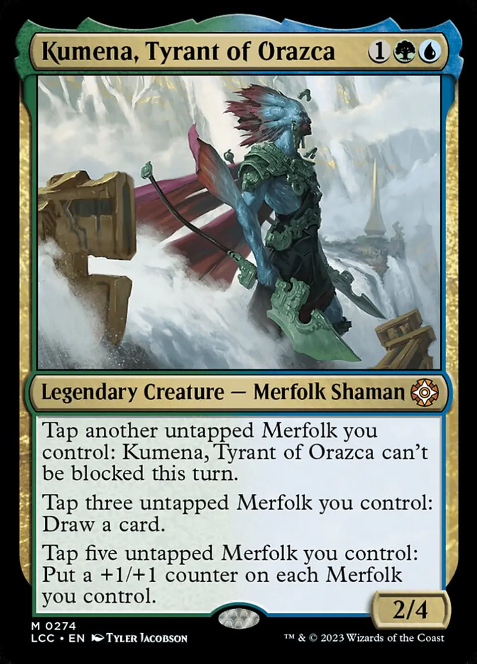 Kumena, Tyrant of Orazca 1