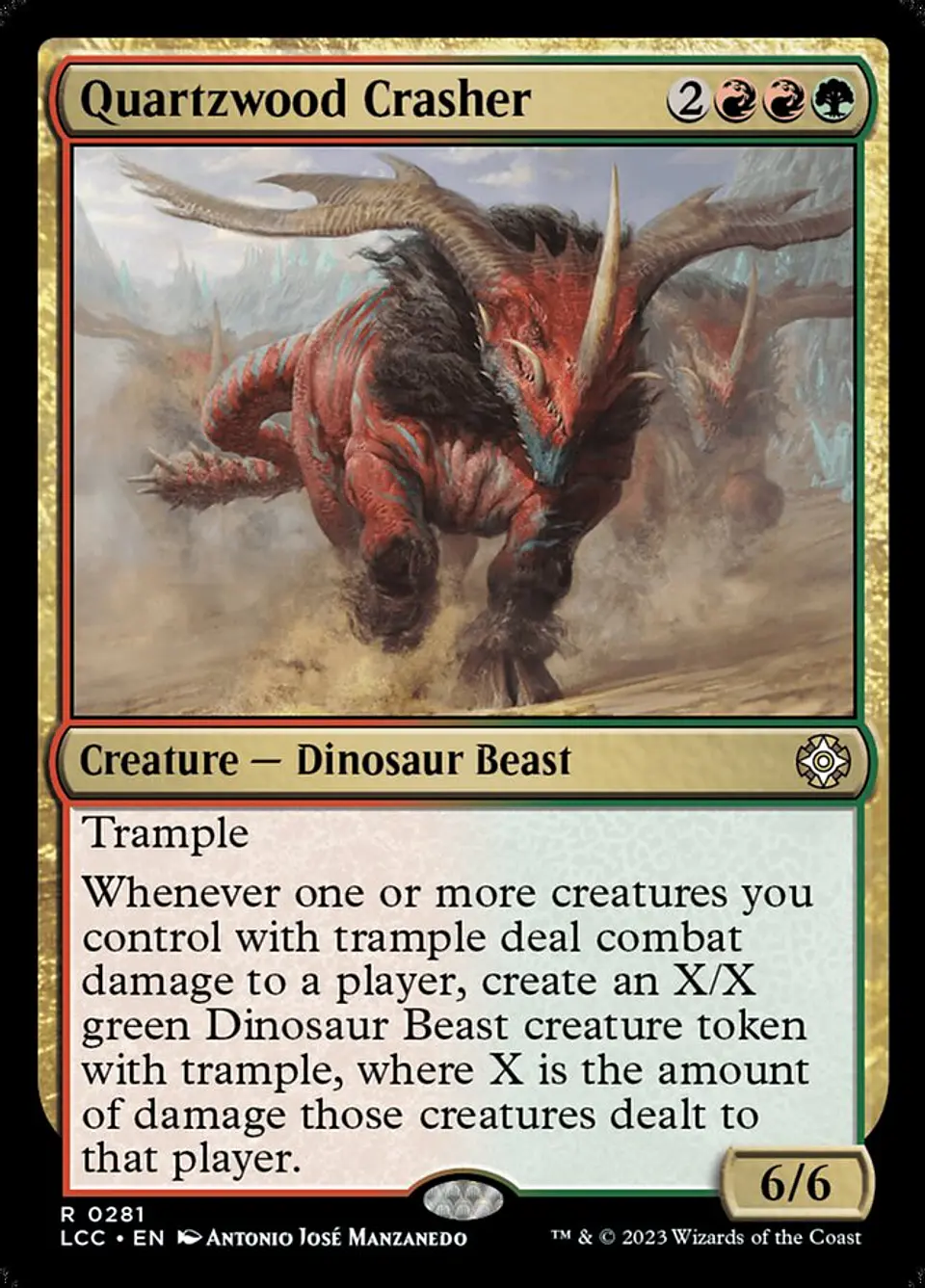 Quartzwood Crasher 1