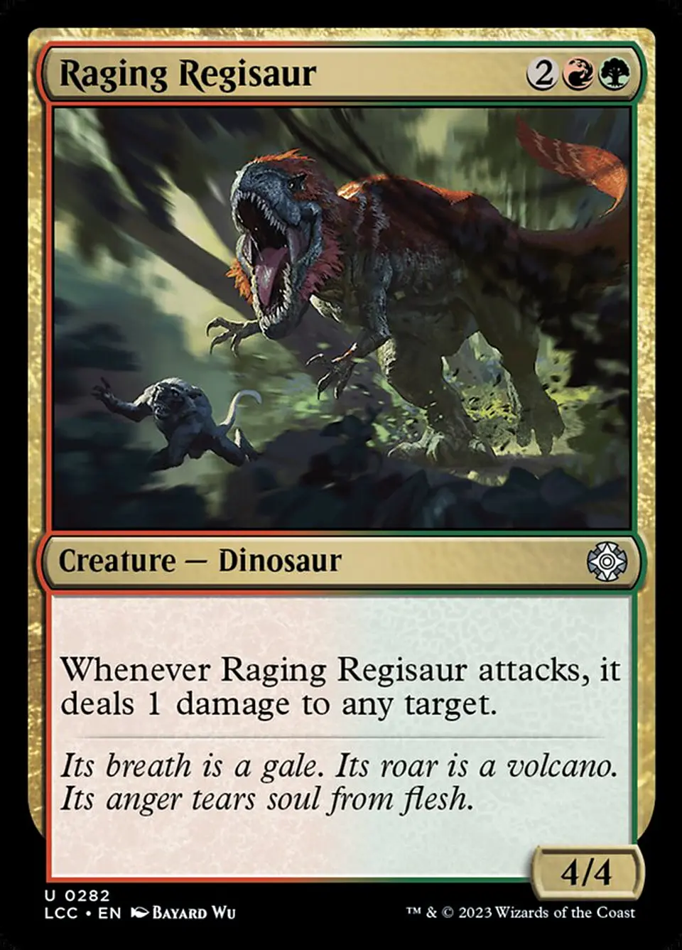 Raging Regisaur 1