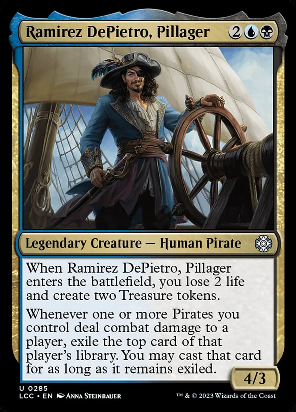 Ramirez DePietro, Pillager 1