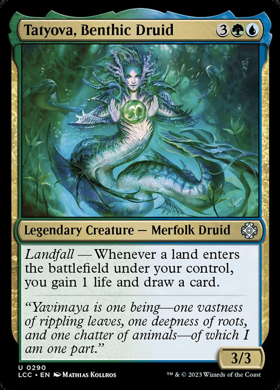 Tatyova, Benthic Druid 1