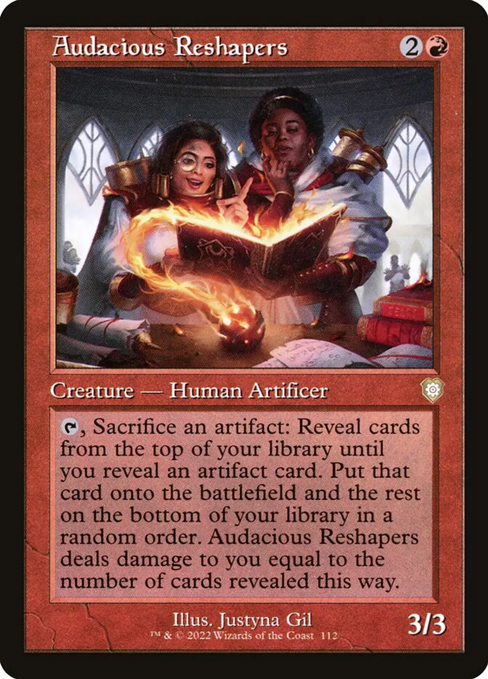 Audacious Reshapers (Retro Frame) 1