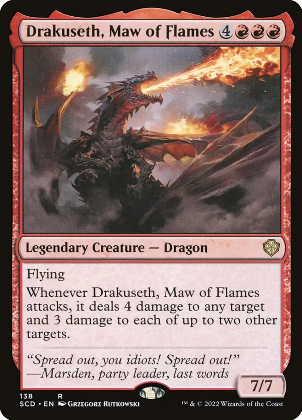Drakuseth, Maw of Flames 1