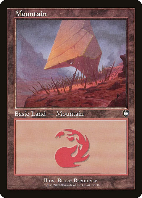 Mountain (Retro Frame)