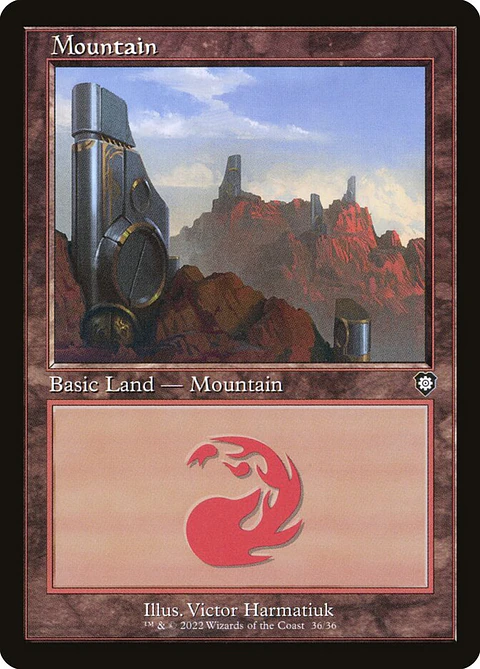 Mountain (Retro Frame)