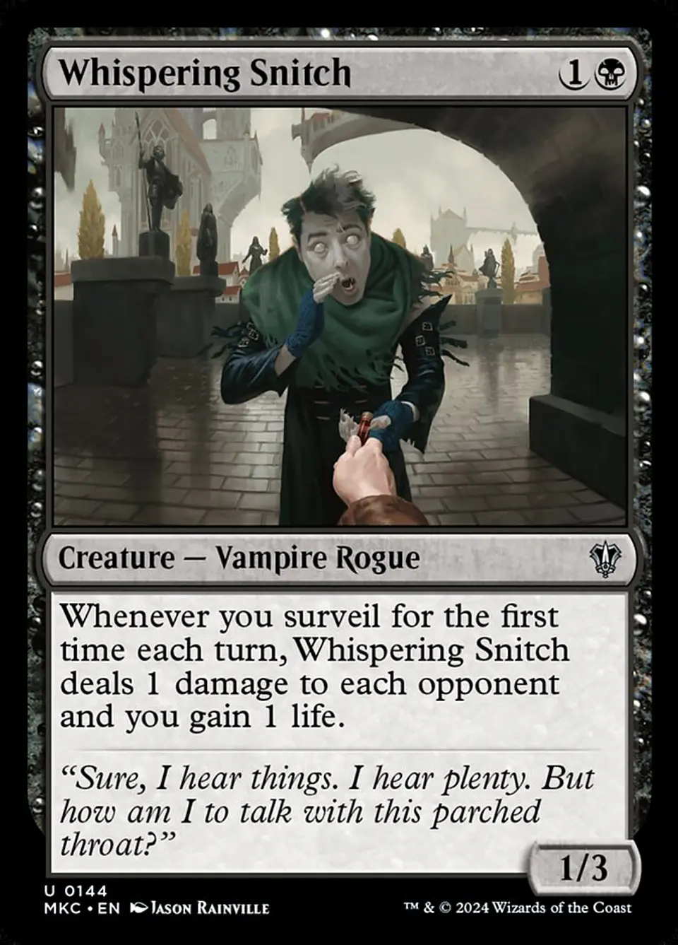 Whispering Snitch 1