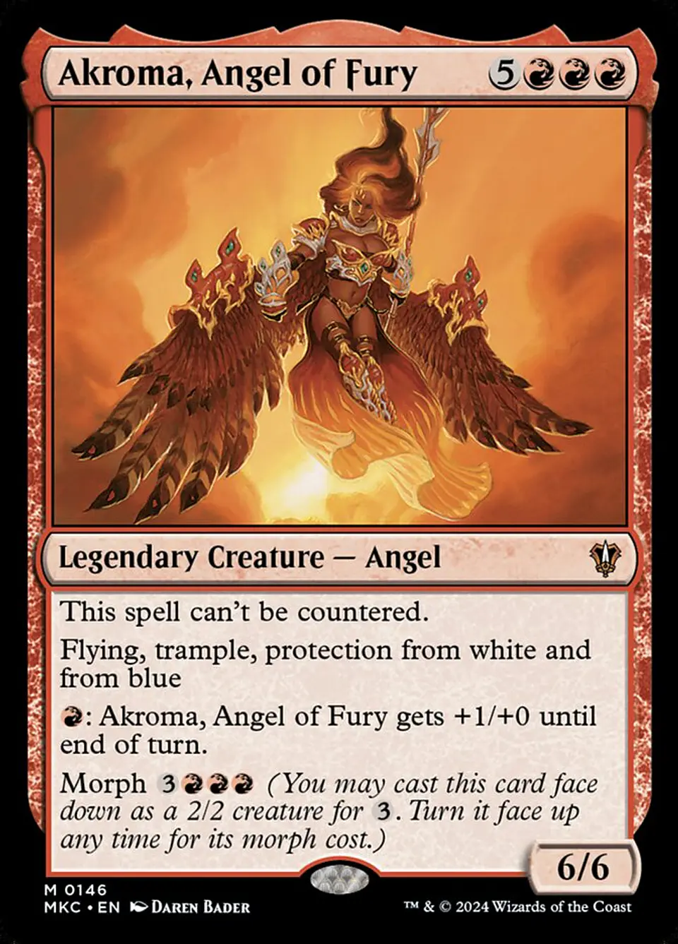 Akroma, Angel of Fury 1