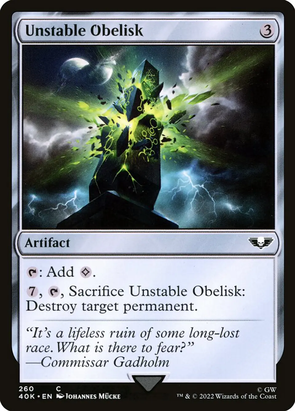 Unstable Obelisk 1