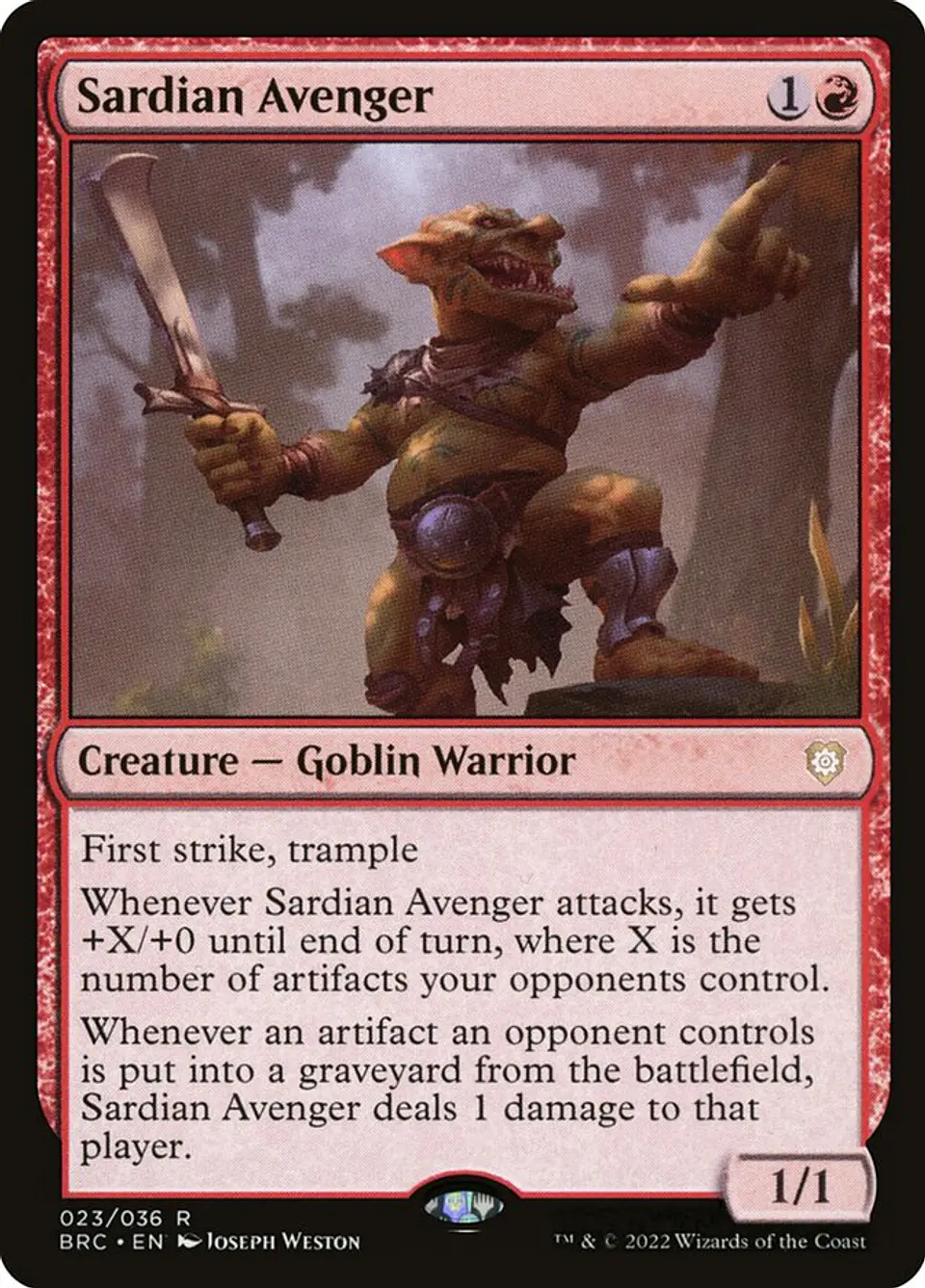 Sardian Avenger 1