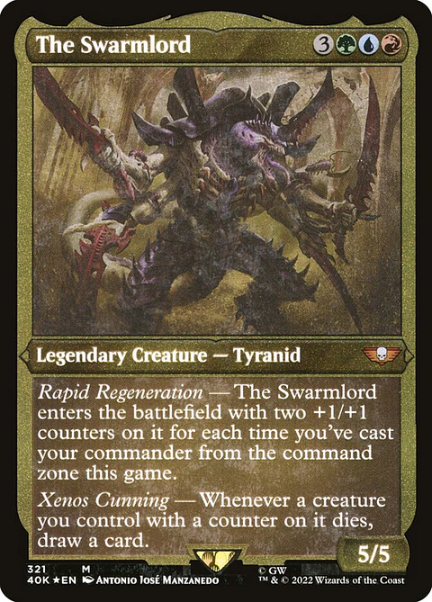 The Swarmlord (Carta de exhibición)