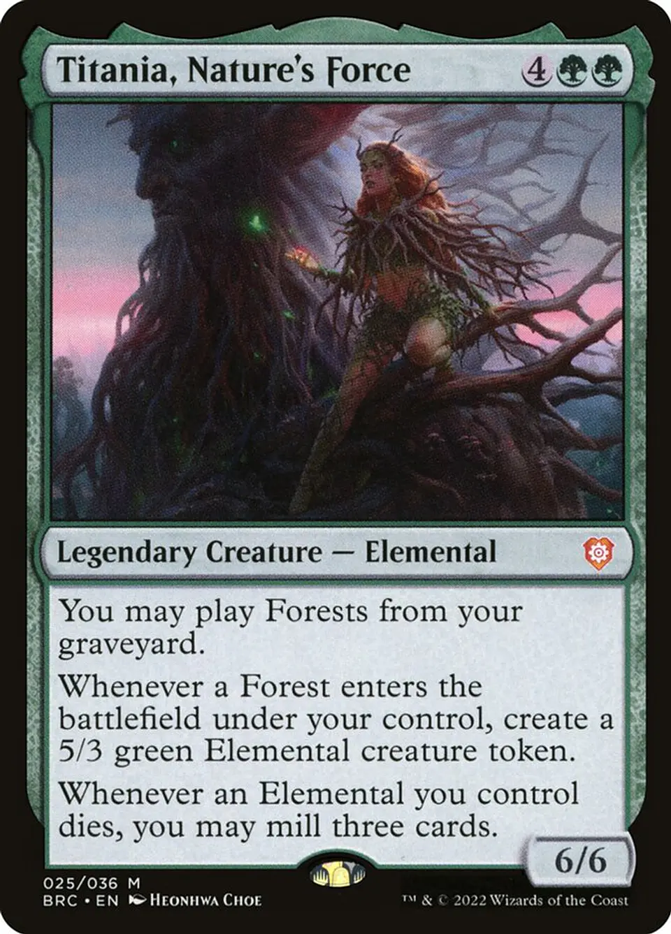 Titania, Nature's Force 1