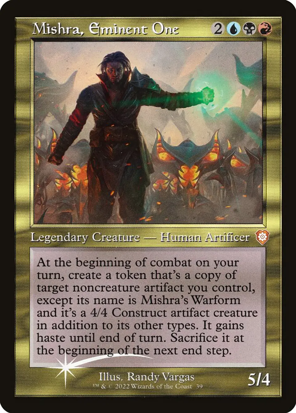 Mishra, Eminent One (Retro Frame) (Carta de exhibición) 1