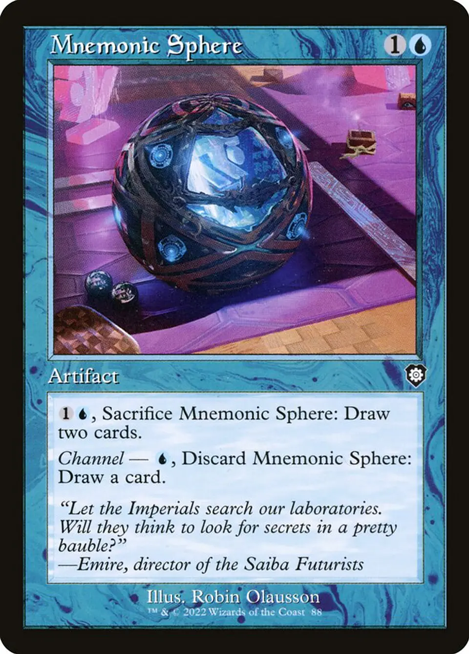 Mnemonic Sphere (Retro Frame) 1