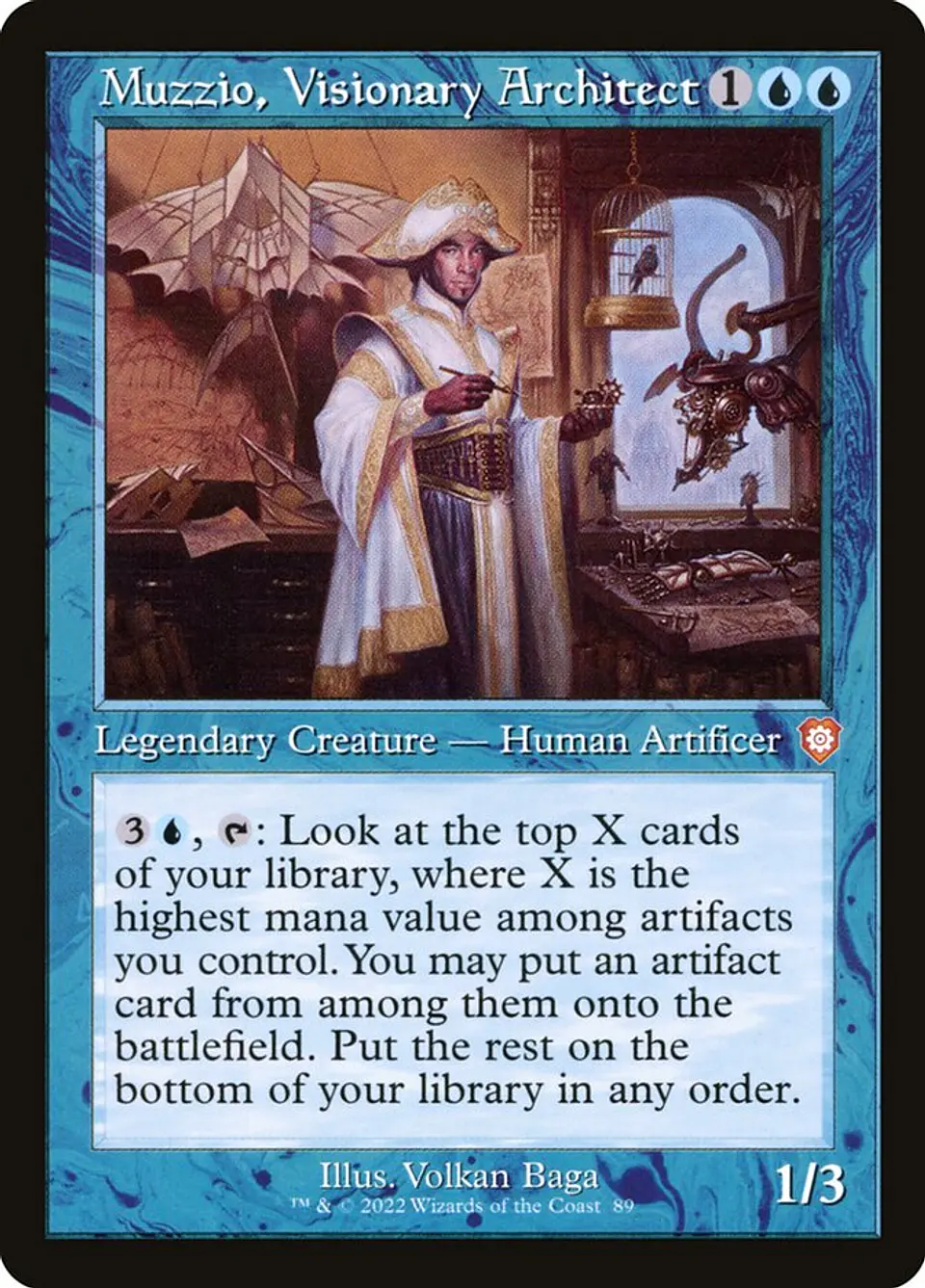 Muzzio, Visionary Architect (Retro Frame) 1