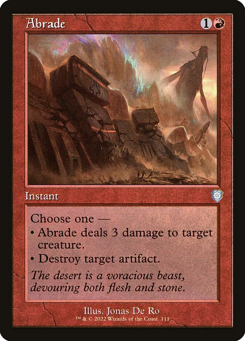 Abrade (Retro Frame)