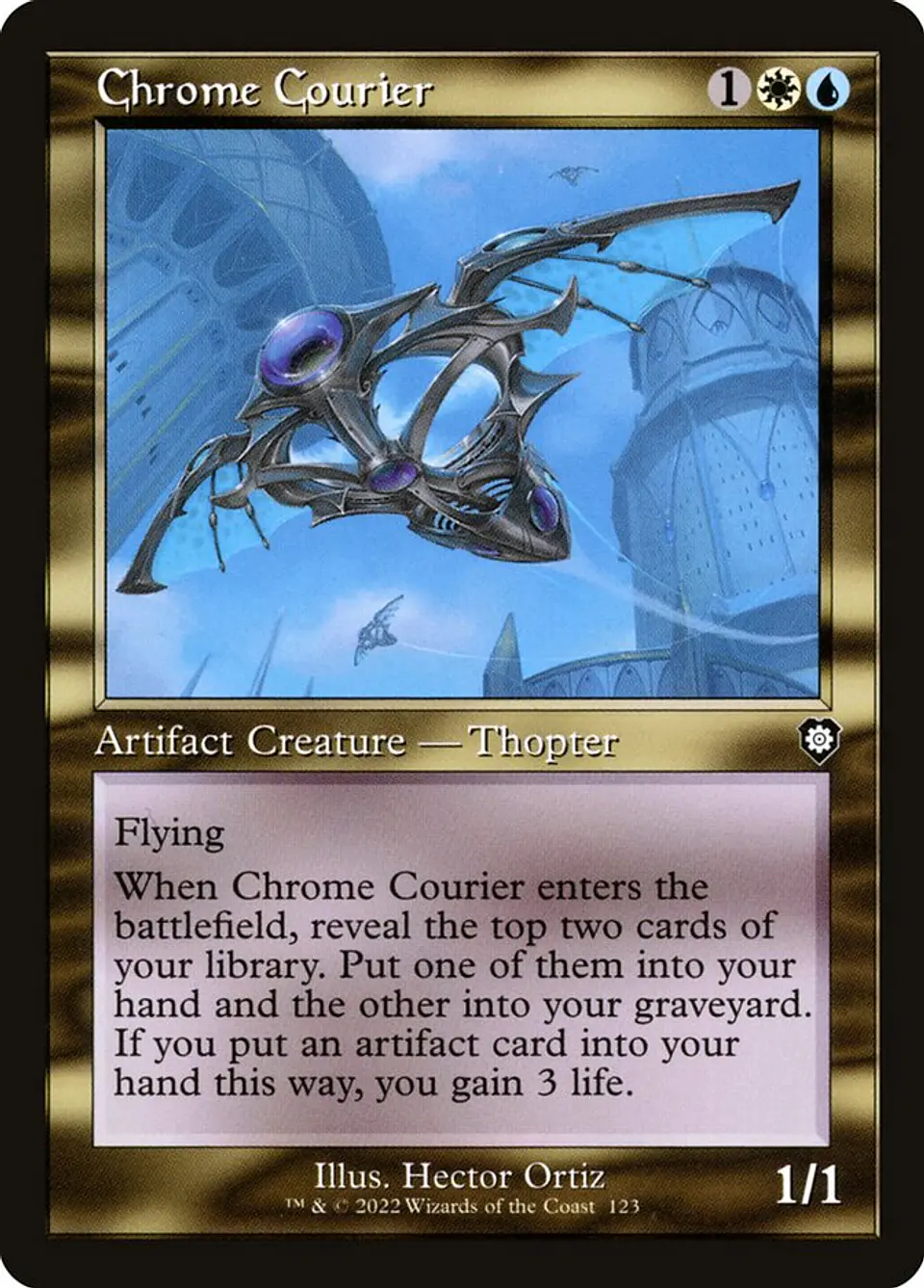 Chrome Courier (Retro Frame) 1