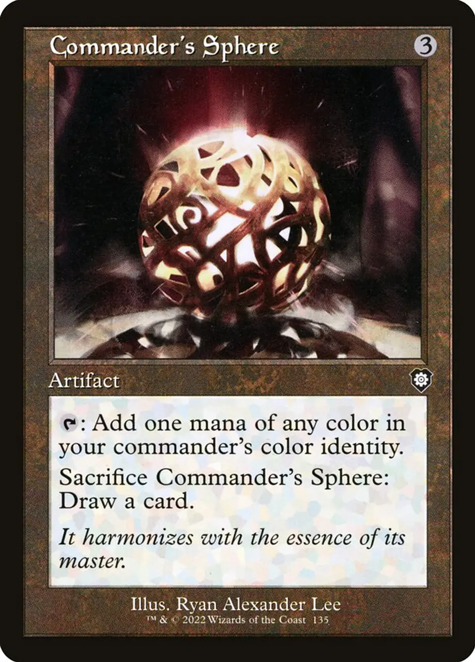 Commander's Sphere (Retro Frame) 1