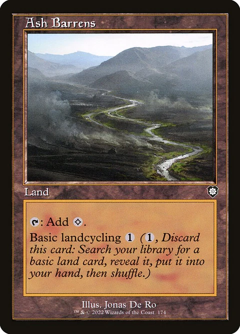 Ash Barrens (Retro Frame)