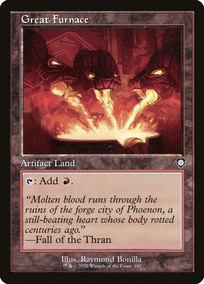 Great Furnace (Retro Frame) [Inglés, No Foil, NM]