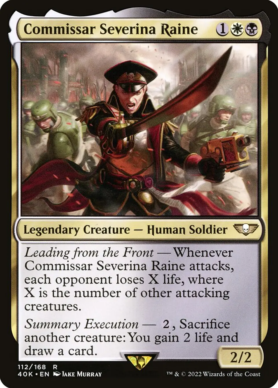 Commissar Severina Raine 1