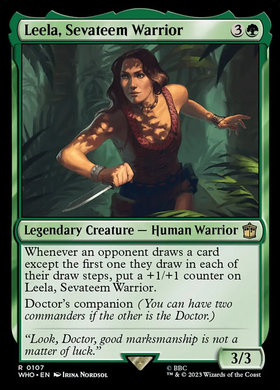 Leela, Sevateem Warrior 1