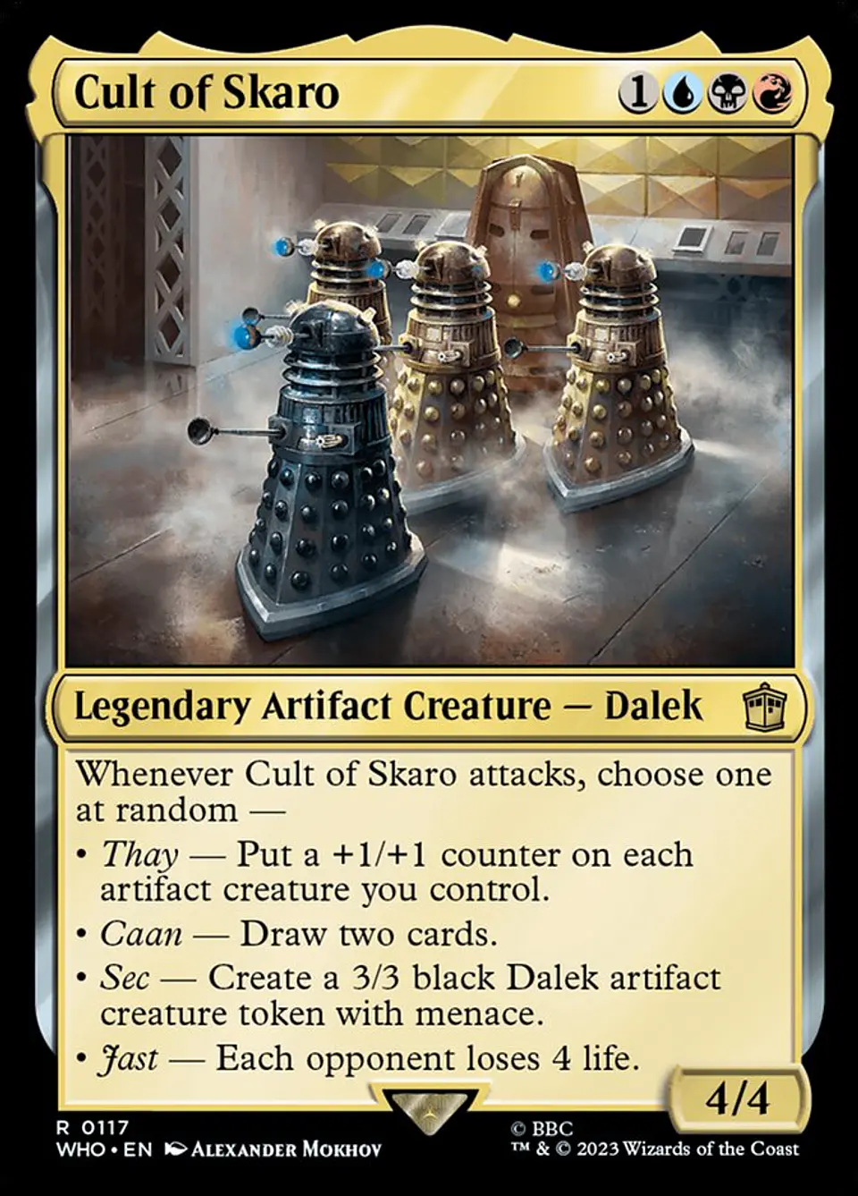 Cult of Skaro 1