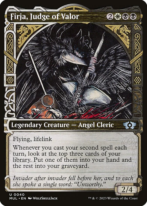 Firja, Judge of Valor (Showcase)