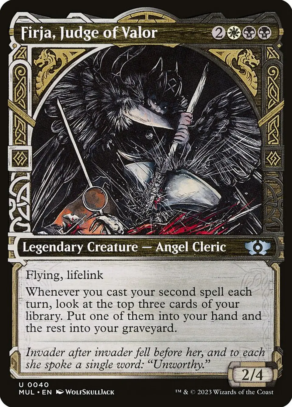 Firja, Judge of Valor (Showcase) 1