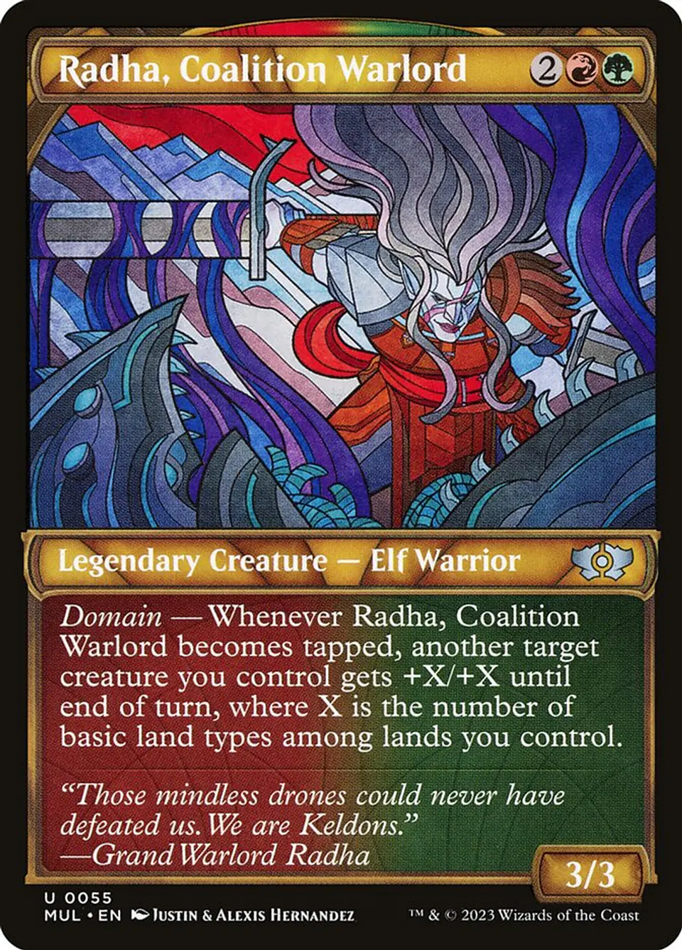 Radha, Coalition Warlord (Showcase) 1