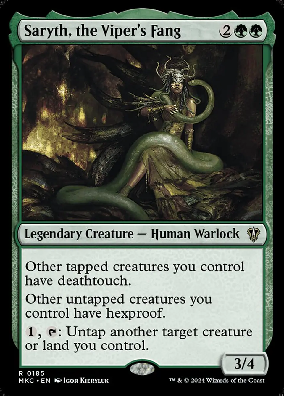 Saryth, the Viper's Fang 1