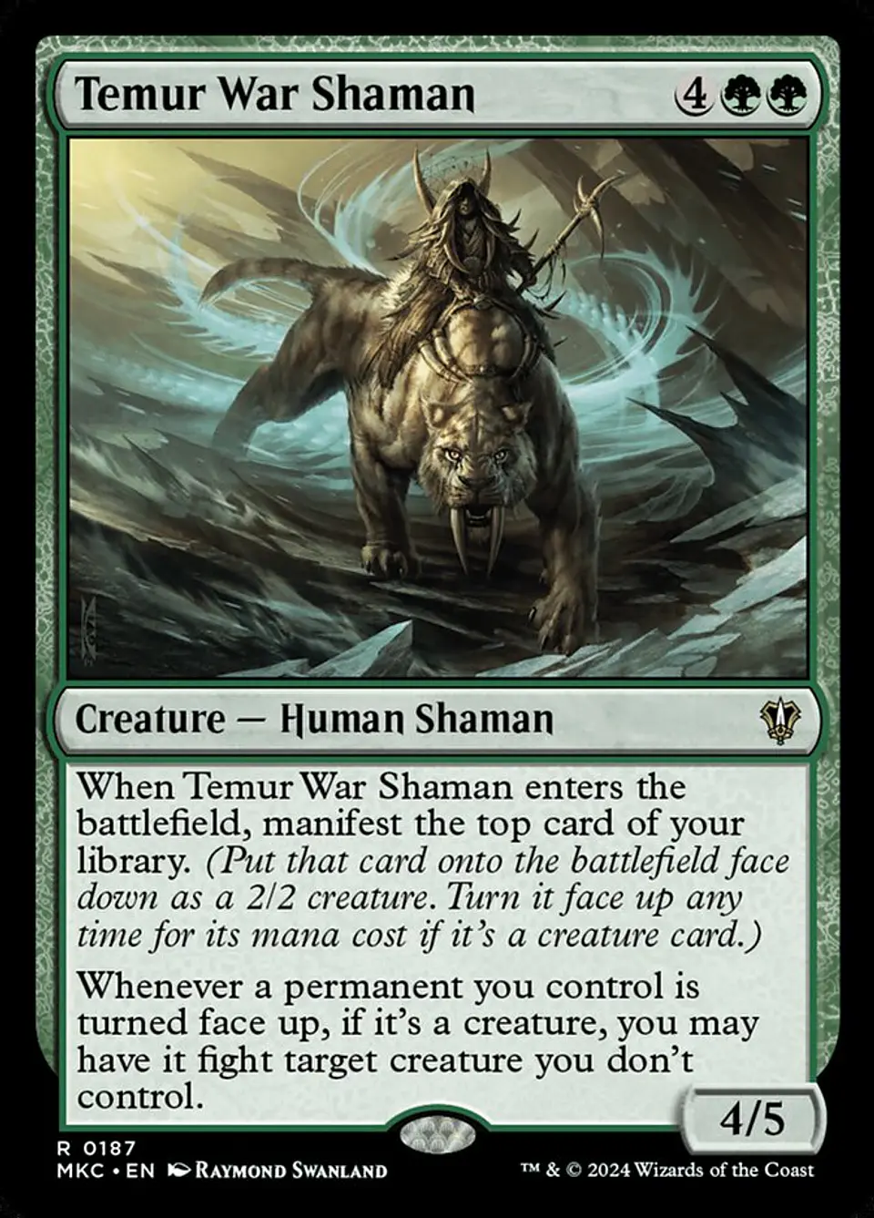 Temur War Shaman 1