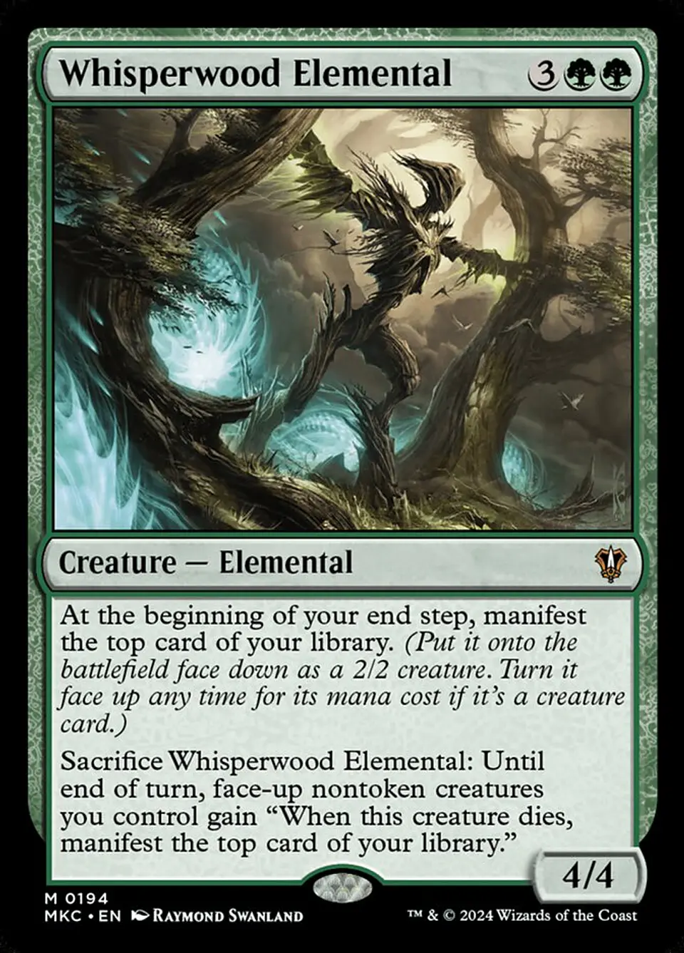 Whisperwood Elemental 1