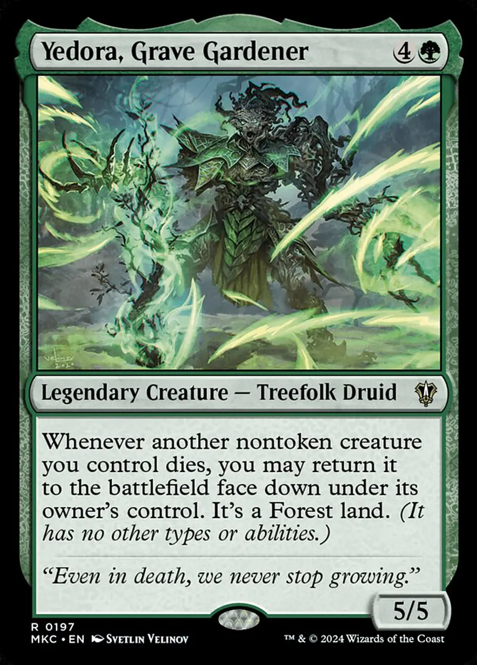 Yedora, Grave Gardener 1