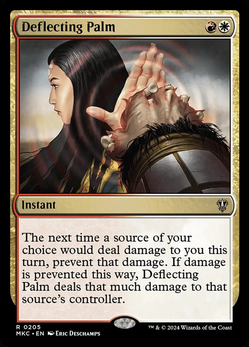 Deflecting Palm 1