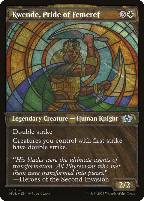 Kwende, Pride of Femeref (Showcase)