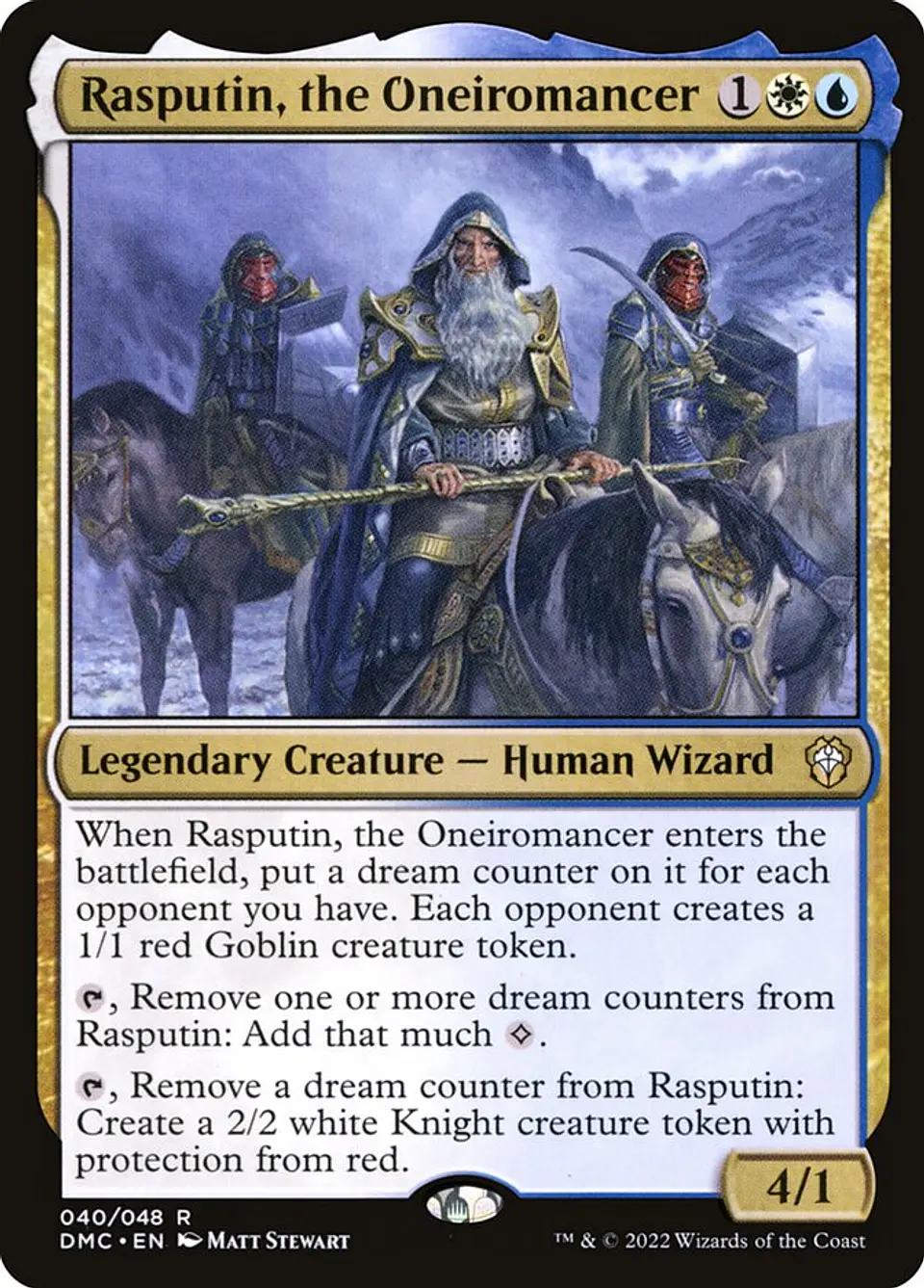 Rasputin, the Oneiromancer 1