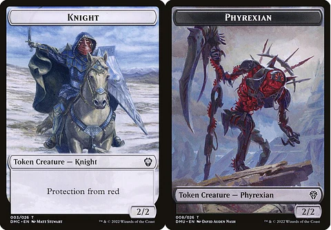 Knight // Phyrexian