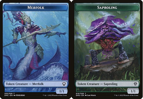 Merfolk // Saproling
