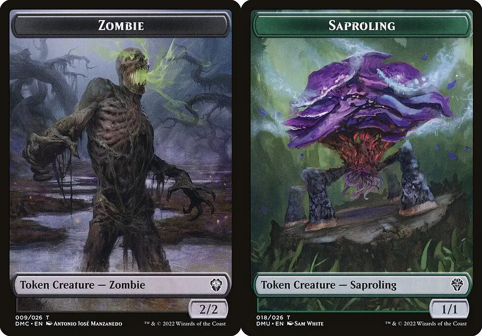Zombie // Saproling 1