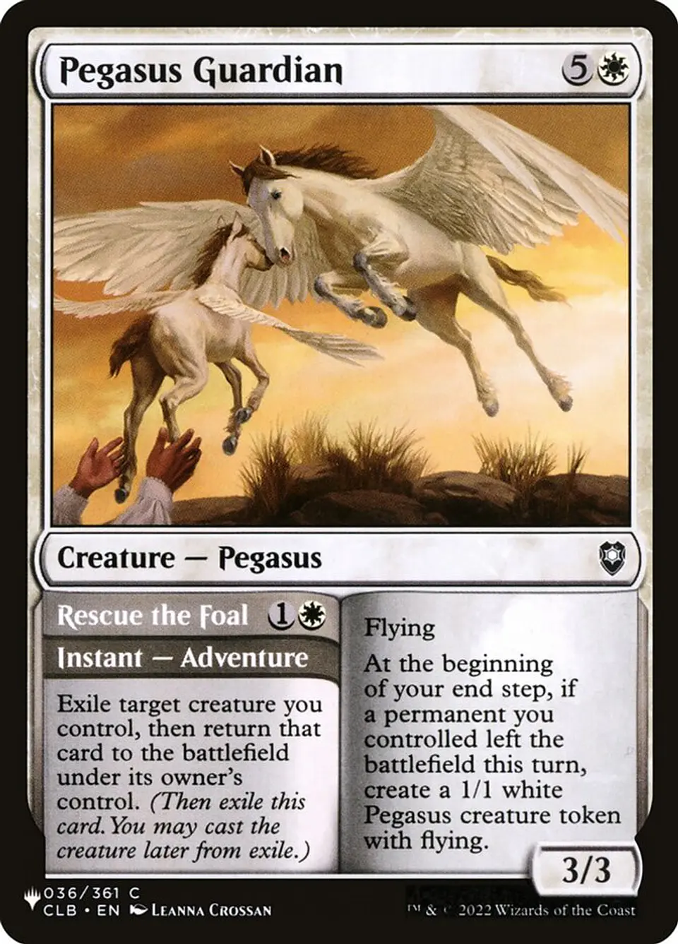 Pegasus Guardian // Rescue the Foal (The List) 1