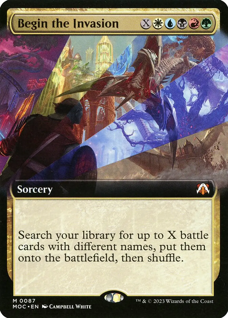 Begin the Invasion (Extended Art) 1
