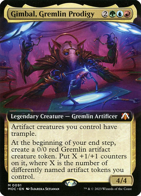 Gimbal, Gremlin Prodigy (Extended Art)