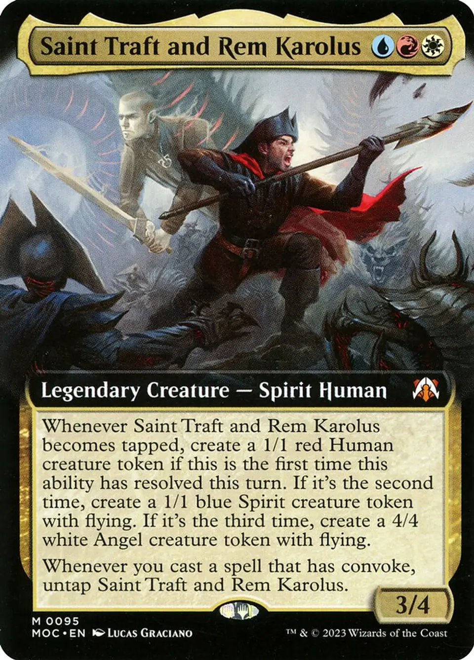 Saint Traft and Rem Karolus (Extended Art) 1