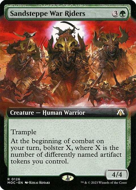 Sandsteppe War Riders (Extended Art)
