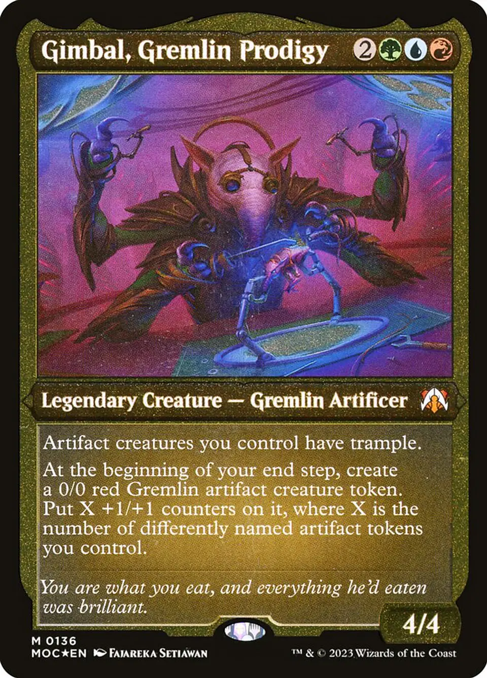 Gimbal, Gremlin Prodigy (Carta de exhibición) 1